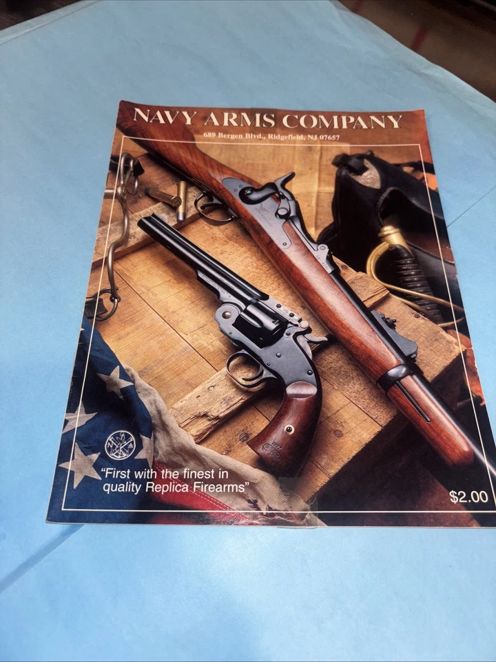 1996 Navy arms Company catalog  bonus price list - Image 1 of 4