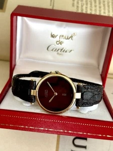 Watch Must Cartier Vendome large model with Box - not working - Foto 1 di 5