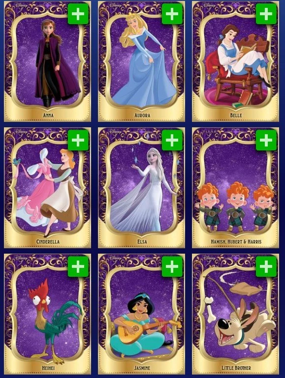 [DIGITAL] Topps Disney - Princess Season 25 - Purple Character - Pick - Image 1 of 1