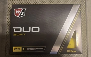 Wilson Staff Duo Soft 2.5 Golf Balls - Matte Yellow - Picture 1 of 3