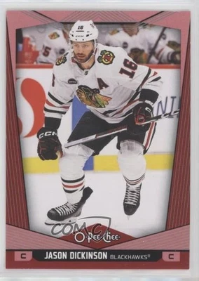 2024-25 O-Pee-Chee Red Border Jason Dickinson #76 - Image 1 of 2