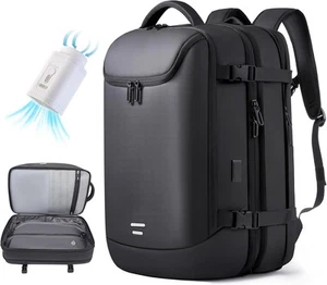 Vacuum Backpack Travel with Pump, 50L Expandable Compression Backpack... - Picture 1 of 8