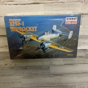 Minicraft Model Kit scala 1/48 Grumman XF5F-1 Skyrocket - nuovo non assemblato 1998 - Foto 1 di 9