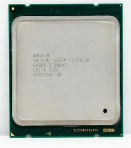 Intel Core i7-3970X 3.5GHz 15 MB 6-Core 150W SR0WR LGA2011 CPU Processor - Picture 1 of 4