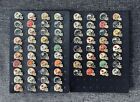 Lot de 72 pin’s casques Football Américain NFL