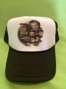 Star Trek Trucker Hat New Snap back Shirt Retro 80’s - Picture 1 of 2