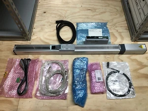 IAI 600mm Linearschieber mit Absolutwertgeber, Antrieb und Kabeln - Bild 1 von 1