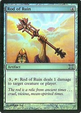MTG - 10th Edition - Rod of Ruin - Foil - NM