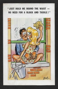POSTCARD D CONSTANCE C 4738 BOB SAUCY COMIC THANET 1960s BLUE ANCHOR ST ALBANS - Picture 1 of 2