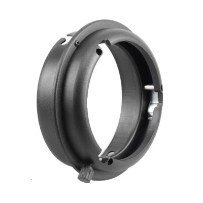 Anello staffa convertitore adattatore flash metallo attacco tipo S Elinchrom a Bowens