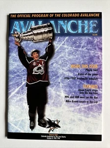 NHL Program Opening Night - SAN JOSE SHARKS @ COLORADO AVALANCHE Oct 8, 1996 - Picture 1 of 9