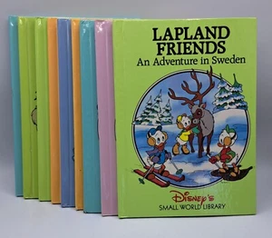 Menge 9 Vintage Walt Disney Small World Bibliothek Hardcover Sammlung - Bild 1 von 6