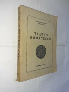 TEATRO ROMANO VOLUME PRIMO - GABRIELE ANTICOLI HELLO GABRY - FOGAR - 1955 - Picture 1 of 1