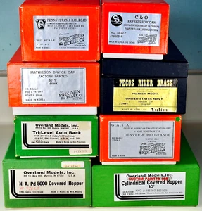 OMI/PSC HO BRASS FREIGHT CAR NAHX 5000 Covered Hopper  C/P #99628 OB MINT - Picture 1 of 2