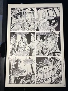 Comic Book Art NIGHT OF THE LIVING DOLLS Chucky Child’s Play Vtg Storyboard MT - Picture 1 of 3