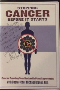 Stop Cancer Before It Starts: Cancer Proofing Your Body W/ Plant Super Foods DVD - Picture 1 of 2