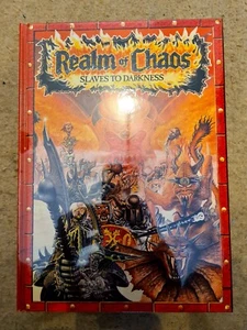 Realm of Chaos Slaves to Darkness Book Warhammer Black Library Warhammer Event* - Picture 1 of 1