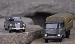 1:87 for BRELINA for Benz 2ER SET 180 Station Wagon & L319 DBP Schnellbautrupp - Picture 1 of 7