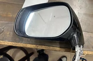 17-20 INFINITI Q60 LEFT DRIVER SIDE POWER MIRROR BLACK W/ SIGNAL LIGHT 13 PINS - Foto 1 di 5