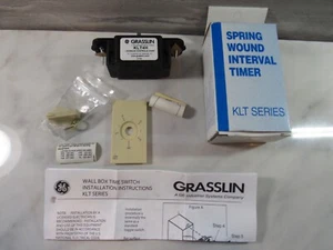 NIB G.E. Grasslin Spring Wound Interval Timer KLT4H 0-4 Hours - Picture 1 of 6