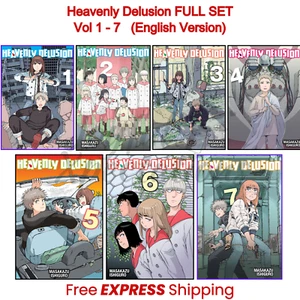 Manga Heavenly Delusion de Masakazu Ishiguro Volumen 1-7 Versión en Inglés JUEGO COMPLETO - Imagen 1 de 11