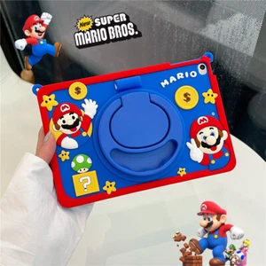 Super Mario Kids Shockproof Case For iPad 5 6 7 8 9 10.2 Air 2 3 4 Mini Pro11 UK - Picture 1 of 14