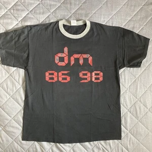 Vintage Double Sided Depeche Mode Tour 98 Original Band Shirt XL - Picture 1 of 8
