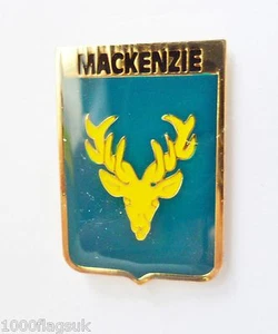 Insignia prendedor escudo apellido escocés del clan Mackenzie Escocia -  - Imagen 1 de 1