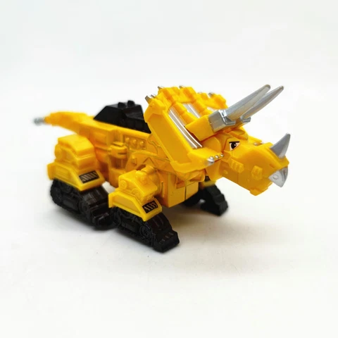 Mattel Dinotrux Dozer 4.5" Figure Dinosaur Diecast Dreamworks Toy Loose Cover