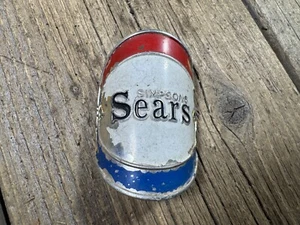 Vintage Bike Frame Head Badge SEARS Canada Headbadge USED Frame Front Badge - Picture 1 of 4