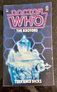 Doctor Who The Krotons by Terrance Dicks (1985) Target #99 Rare 1st Edition - Picture 1 of 5