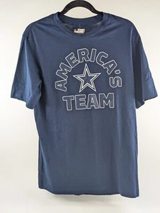 Dallas Cowboys America’s Team T-Shirt – Men’s Medium Blue NFL NWT Tee - Picture 1 of 5