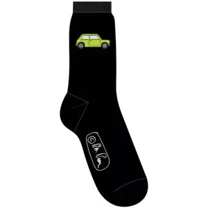 OFFIZIELL LIZENZIERTE - ME BEAN - AUTO SCHWARZE HERRENSOCKEN GRÖSSE 7/11 ROWAN ATKINSON - Bild 1 von 1