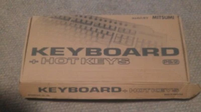 Mitsumi Model HY Keyboard Hotkeys PS/2 CD In Original Box  - Image 1 of 4