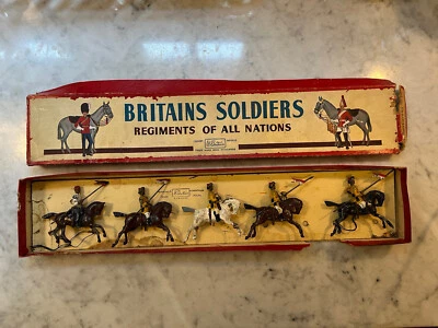 Винтажный британский набор из 47 лошадей Скиннера - Изображение 1 из 4