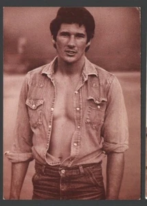 VINTAGE Post Card RICHARD GERE foto parjetas Grand Via 44 Madrid 8 - Picture 1 of 2