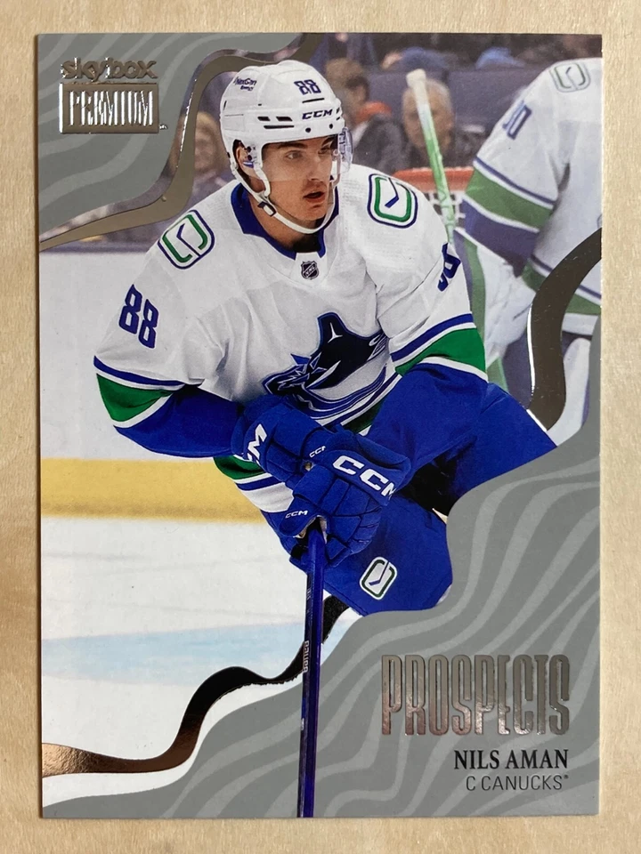 2022-23 SkyBox Metal Universe Premium Prospects Rookie RC Nils Aman #PP-44 - Image 1 of 1