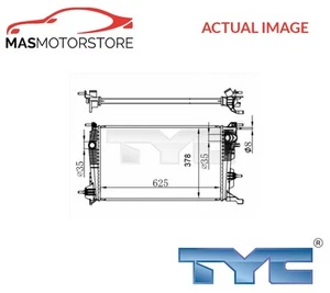 ENGINE COOLING RADIATOR TYC 728-0065-R H NEW OE REPLACEMENT - Picture 1 of 5