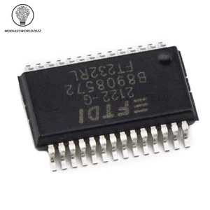 10 Stück FTDI FT232 FT232RL USB zu Seriell UART Konvertieren SSOP-28 IC - Bild 1 von 10