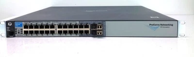 HP ProCurve 2810-24G Managed L2 Gigabit Switch 24 Port RJ-45 4x SFP HPE J9021A - Bild 1 von 4