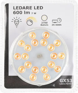 IKEA LEDARE GX53 600 lm Warm White Dimmable LED 1707x7 Bulb - NEW - RRP £29.99 - Picture 1 of 4