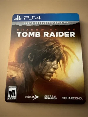 Shadow Of The Tomb Raider: Croft Steelbook Edition ~ Sony PlayStation 4 (PS4) - Image 1 of 4