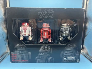 Figura 3pk Star Wars Black Series TRU Astromech Droids R2-A7 R5-K6 R2-F2 6 pulgadas - Imagen 1 de 20