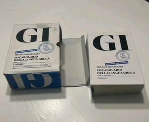 GI vocabolario della lingua Greca Dizionario GRECO 3 Edizione *AGGIORNATA* - Foto 1 di 3