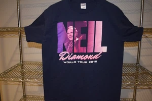 Neil Diamond 2012 World Tour I'm a Believer t shirt Men's Large M/L Gildan - Picture 1 of 6