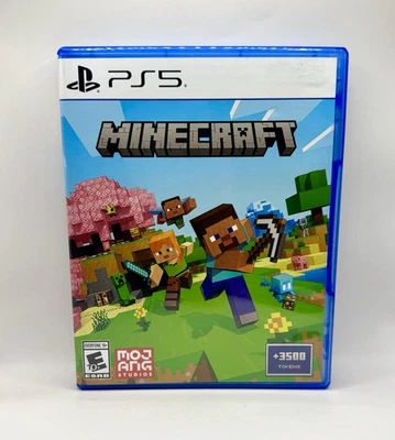 Minecraft PS5 (Sony PlayStation 5 , 2024) CIB TESTED AND WORKING! - Image 1 of 3