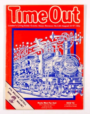 Joseph Wright INTERNATIONAL CARNIVAL OF EXPERIMENTAL SOUNDS Time Out August 1972 - Image 1 of 3