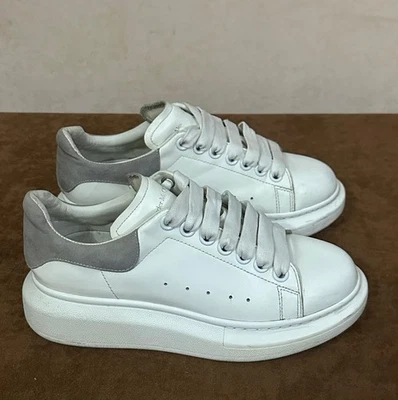 Alexander Mcqueen Zapatilla Cuero Blanco Zapatos Blanco\Gris EU 36 Foto 1 de 4