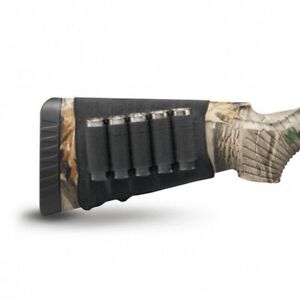 Hunters Specialties Butt Stock Shotgun Shell Holder Elastic Sleeve 5 Round 00685