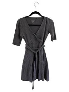 TOAD & CO Womens Dress Purple CUE Wrap Cafe Crossover V-Neck A-Line Size XS - Picture 1 of 4